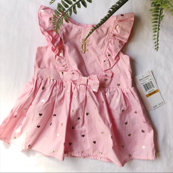 Juicy Couture Other - HP Juicy Couture Gold Foil Heart Dress